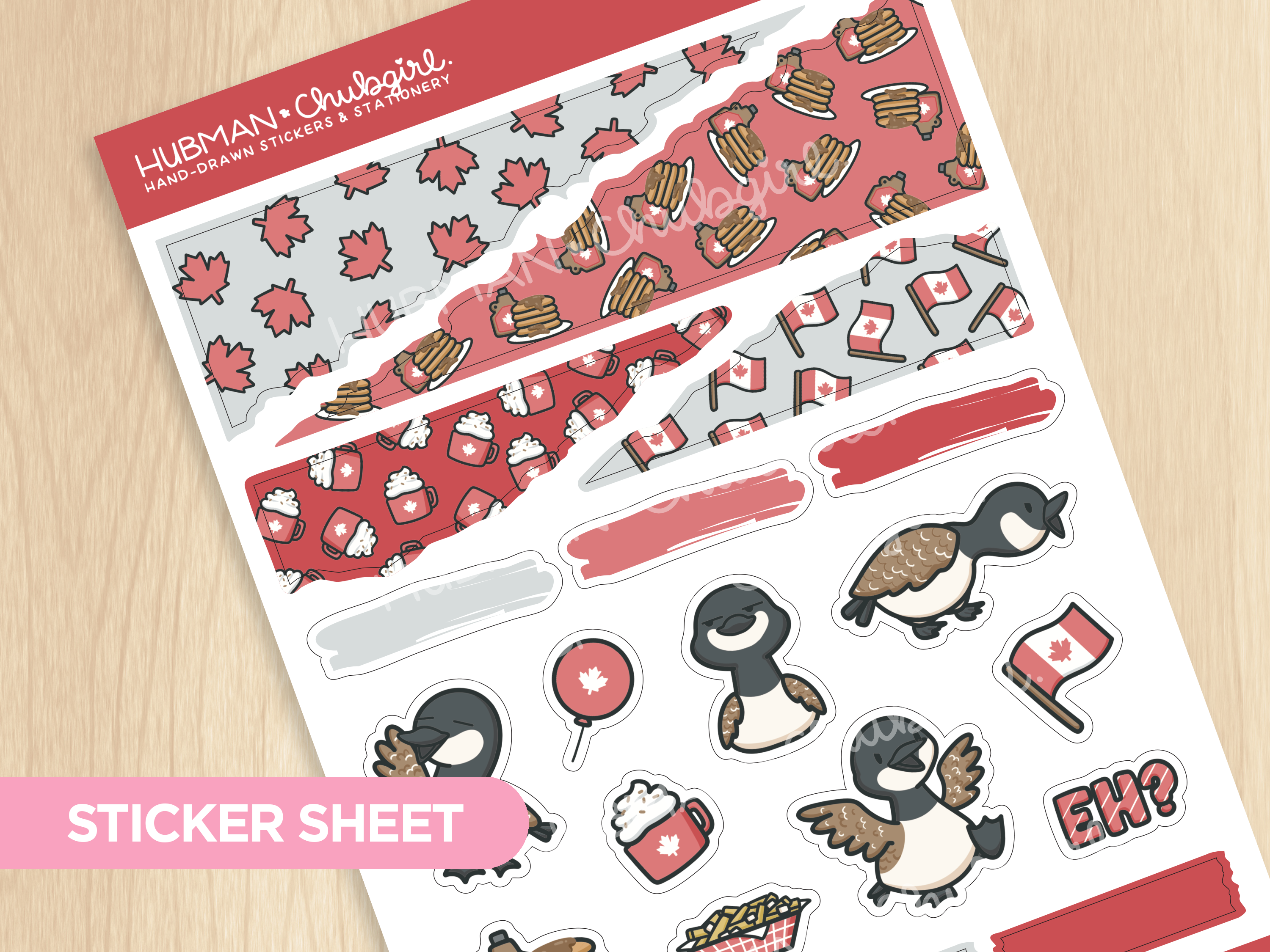 Canada Geese Junk Journaling Kit