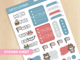 Independence Day BBQ Journaling Sheet