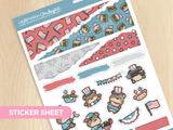 Independence Day BBQ Junk Journaling Kit