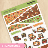 Fall Pandas Days Junk Journaling Kit
