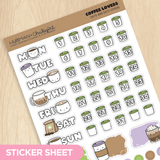Coffee Lovers Days and Date Covers