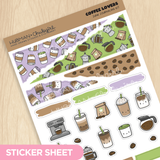 Coffee Lovers Days Junk Journaling Kit