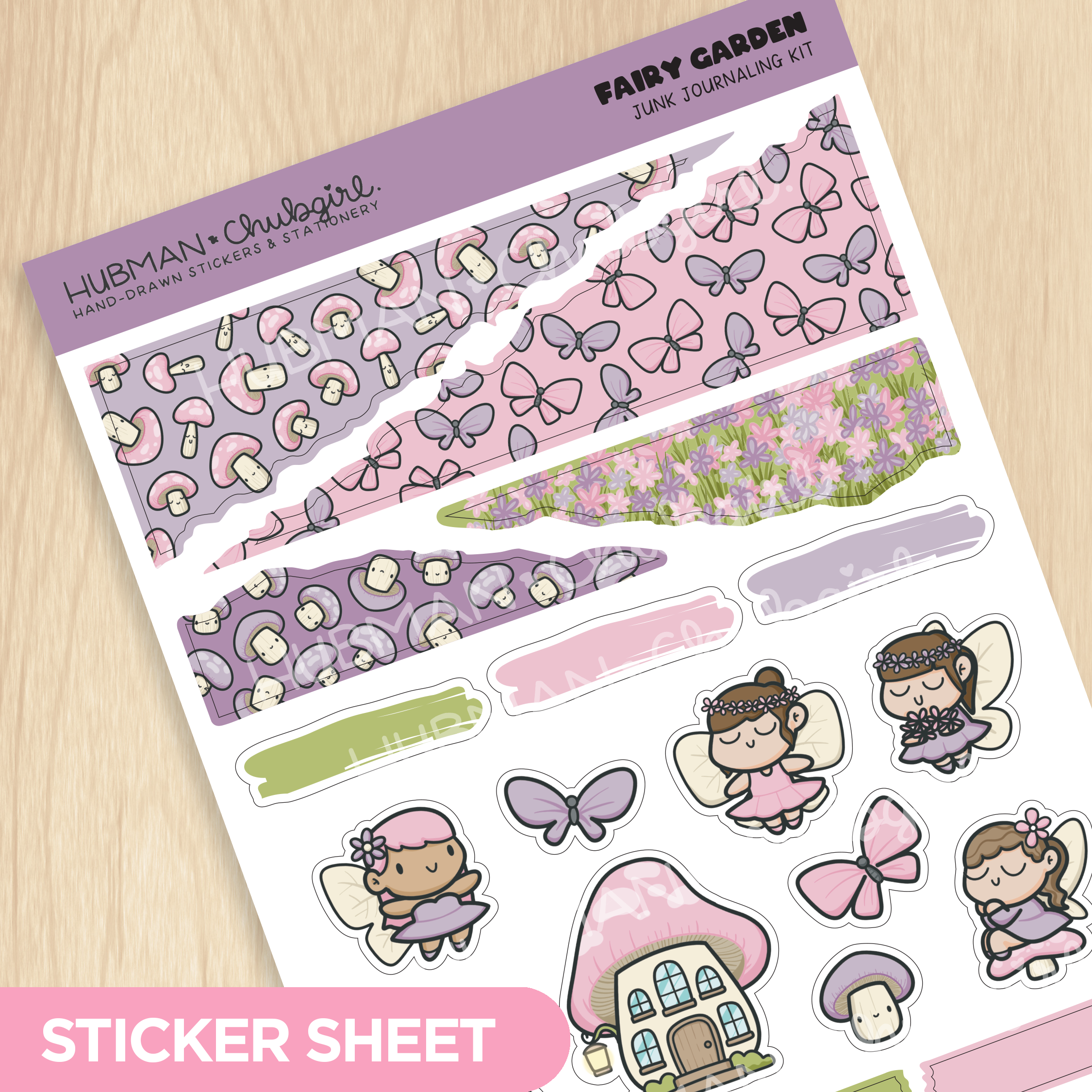 Fairy Garden Junk Journaling Kit