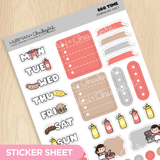 BBQ Journaling Sheet