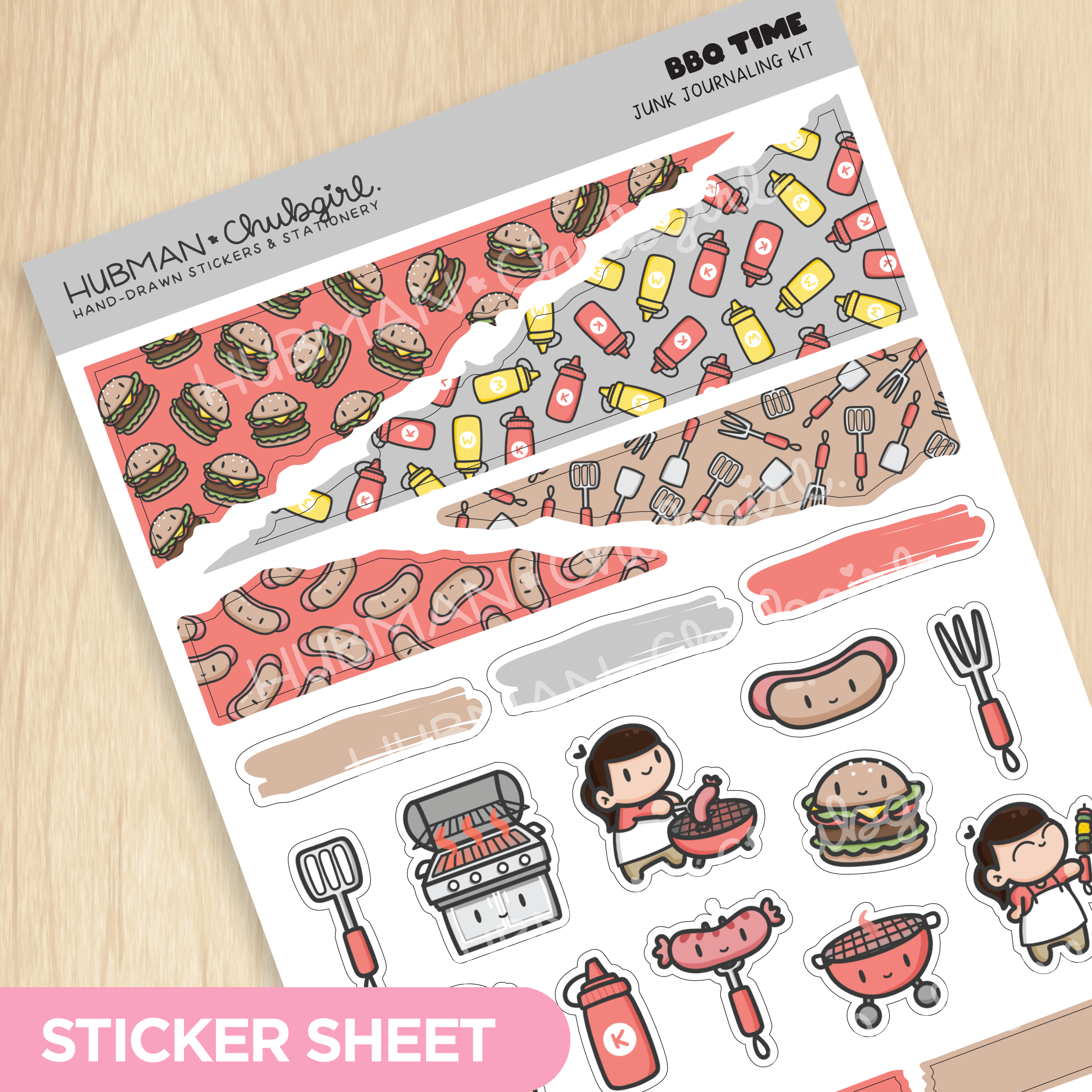 BBQ Days Junk Journaling Kit