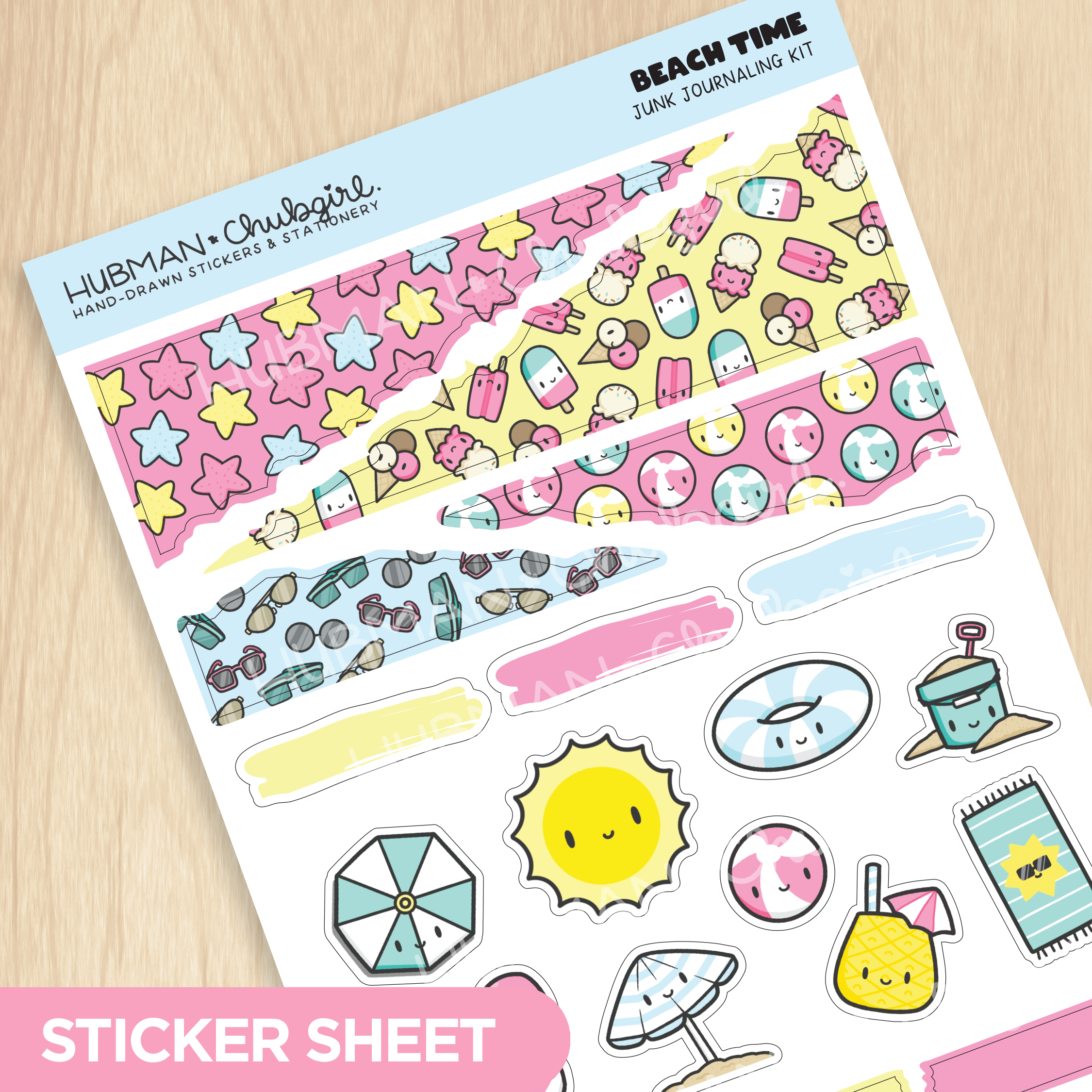 Beach Time Days Junk Journaling Kit