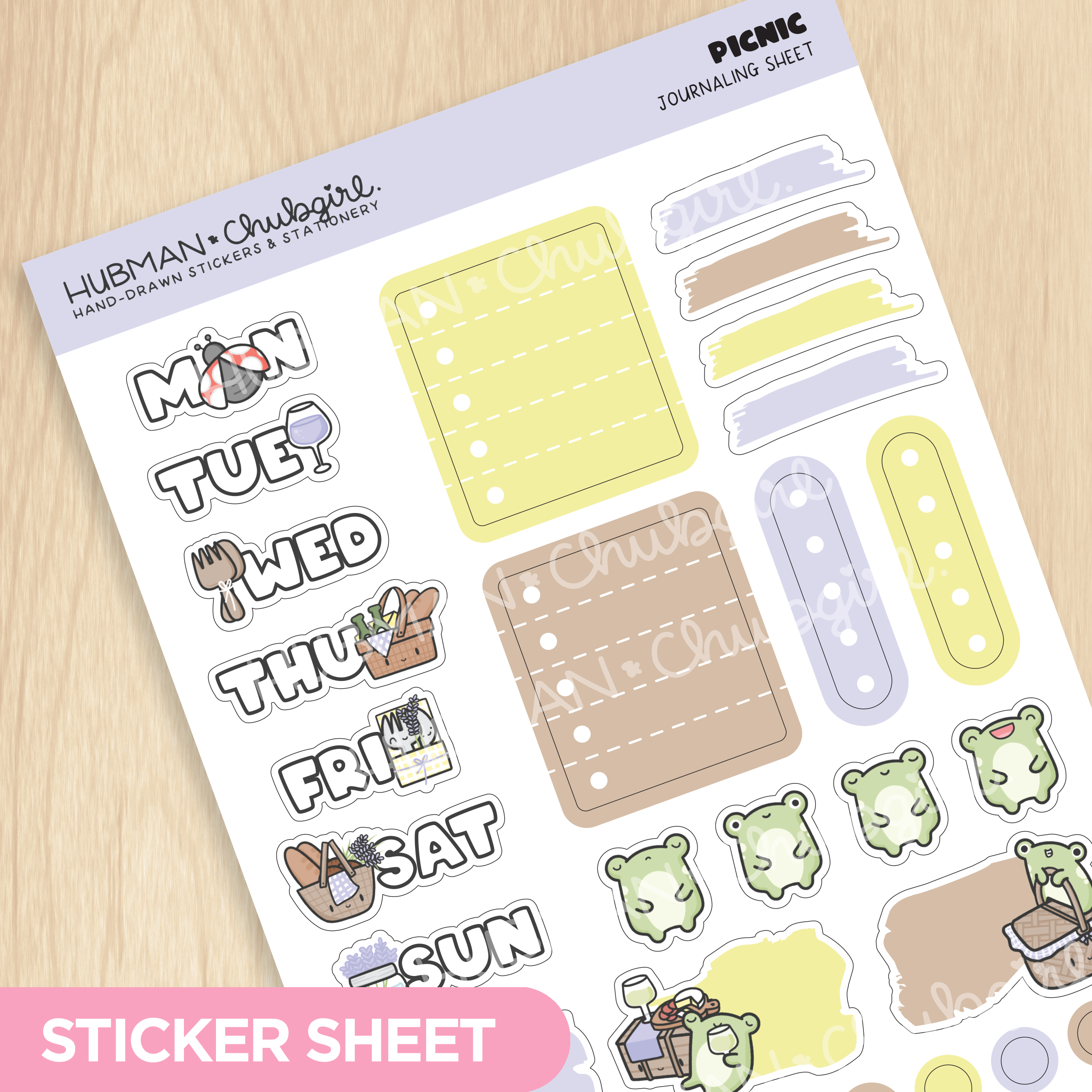 Picnic Journaling Sheet