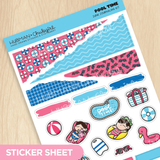 Pool Party Junk Journaling Kit