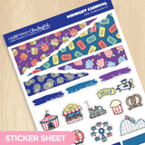 Midnight Carnival Days Junk Journaling Kit
