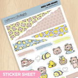 Bees and Bears Days Junk Journaling Kit