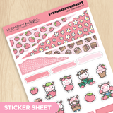 Strawberry Harvest Junk Journaling Kit