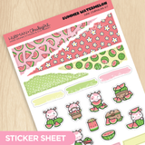Summer Watermelon Junk Journaling Kit