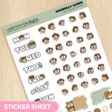 Squirrelly Acorn Days and Date Covers