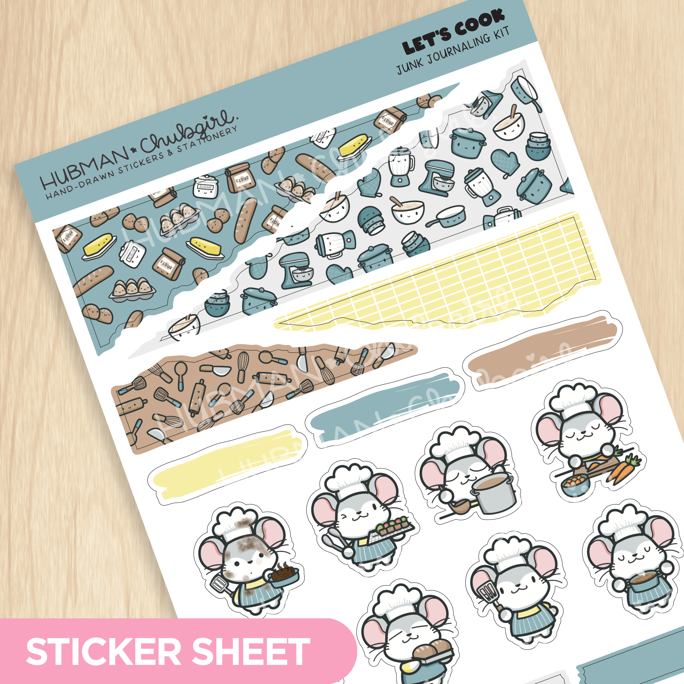 Let's Cook Junk Journaling Kit