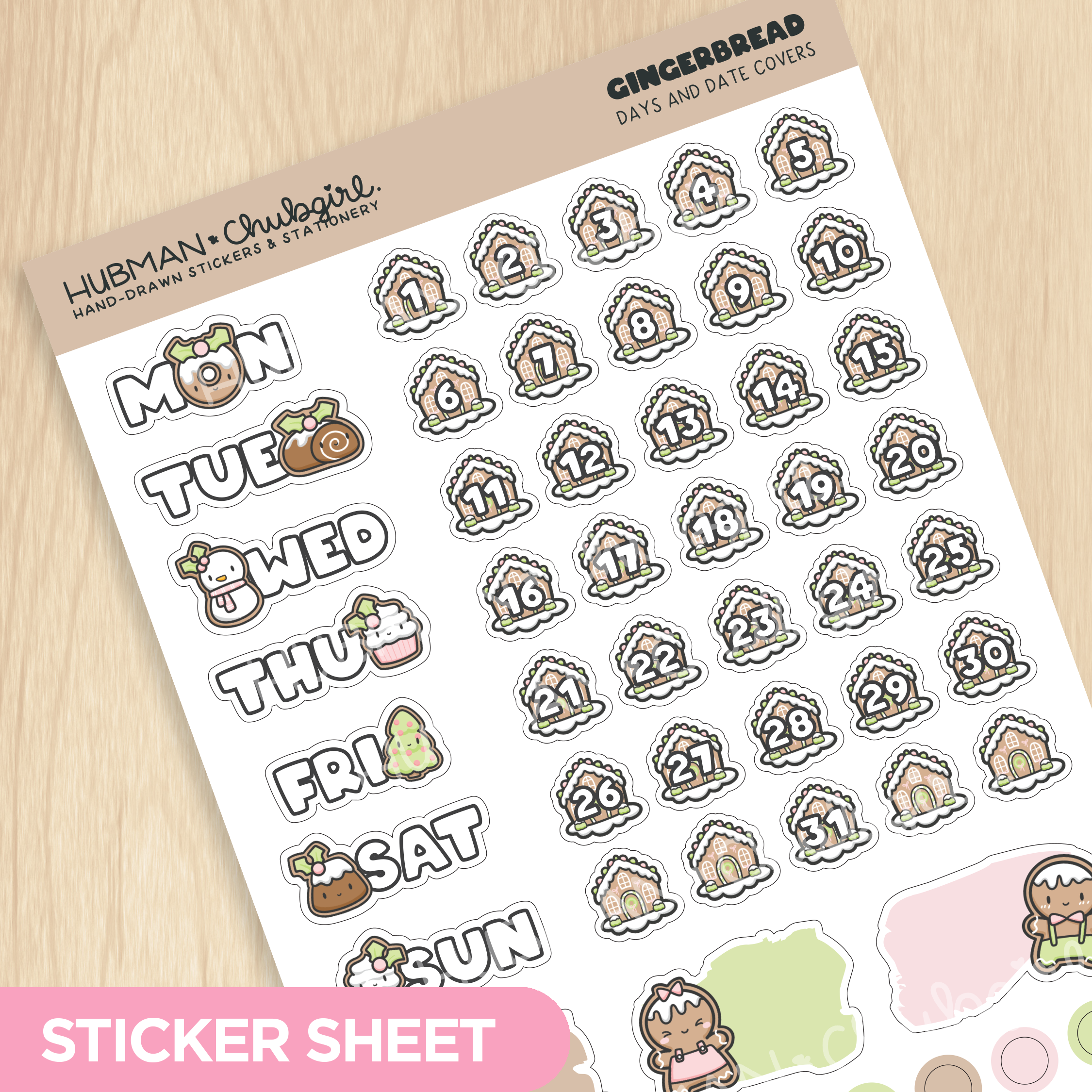 Gingerbread Dates and Covers