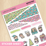 North Pole Junk Journaling Kit