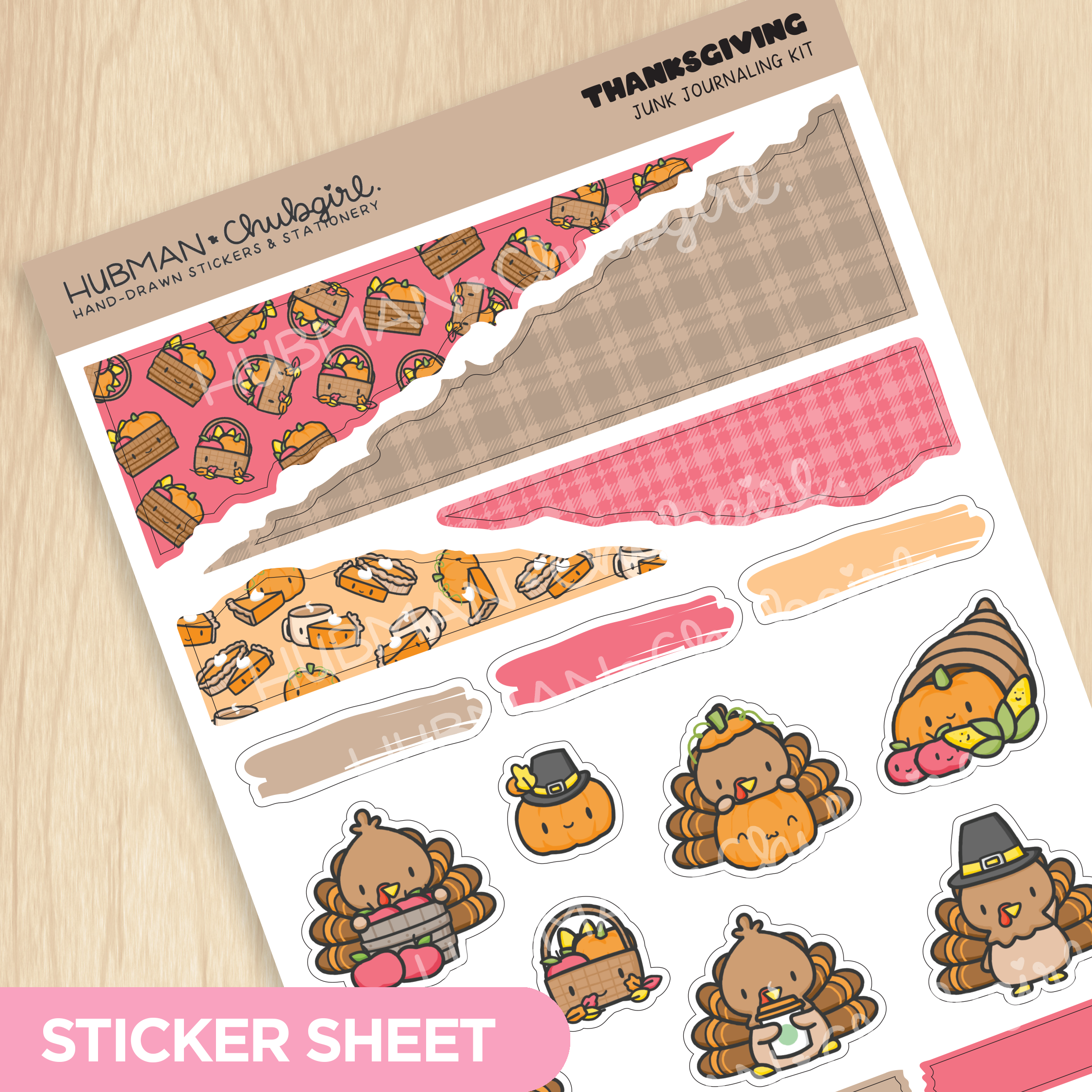 Thanksgiving Junk Journaling Kit