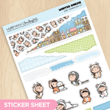 Winter Onesie Town Junk Journaling Kit