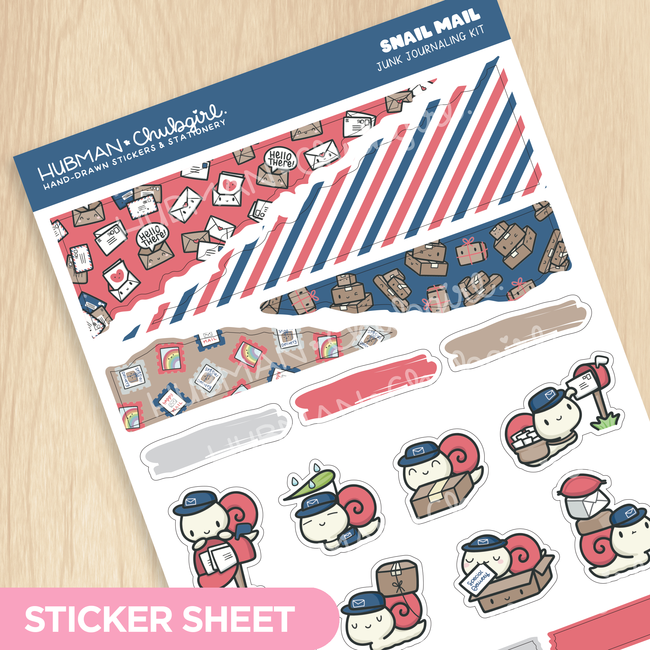 Snail Mail Junk Journaling Kit