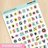 Summer Mermaids Ransom Letters