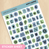 Happy Camper Ransom Letters