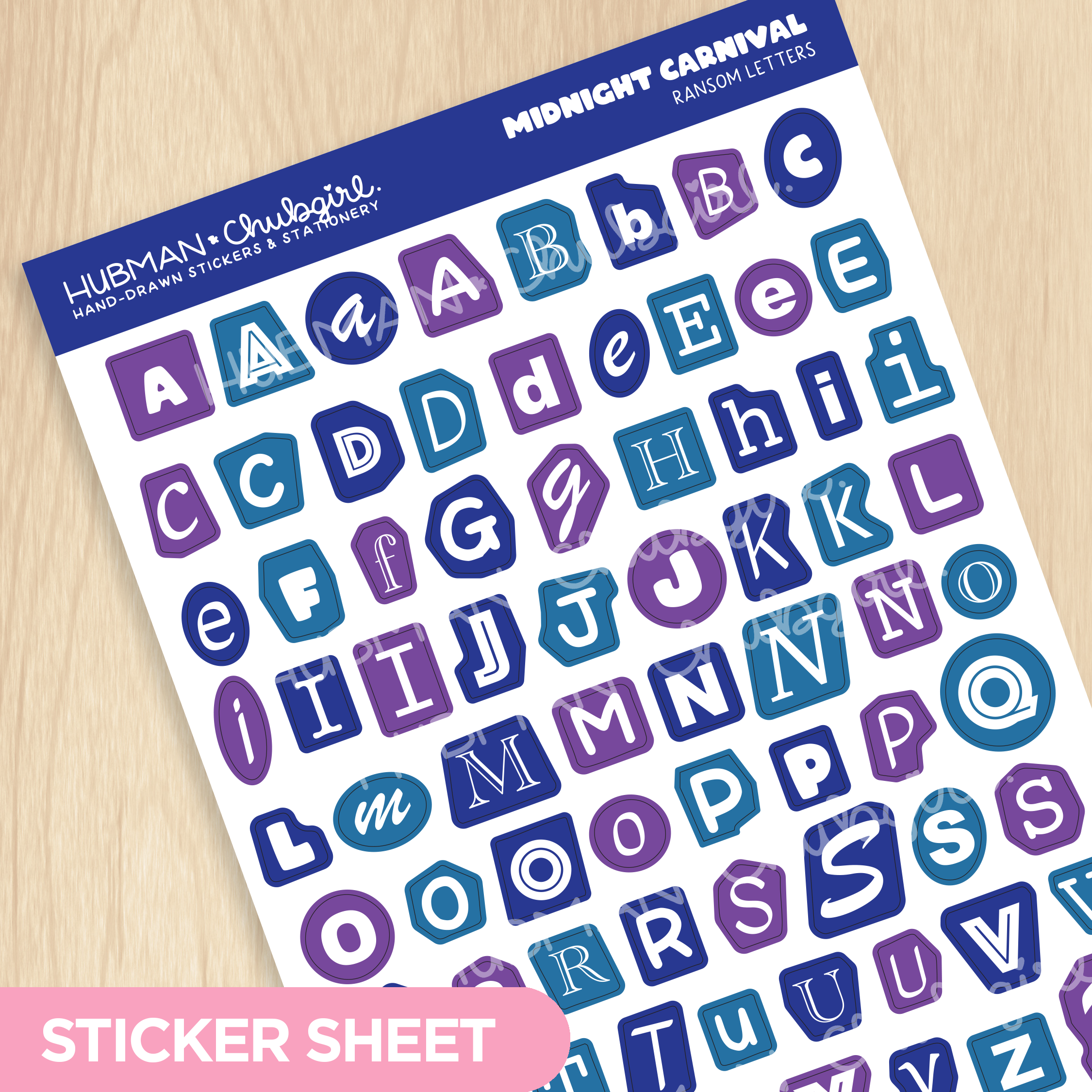 Midnight Carnival Ransom Letters