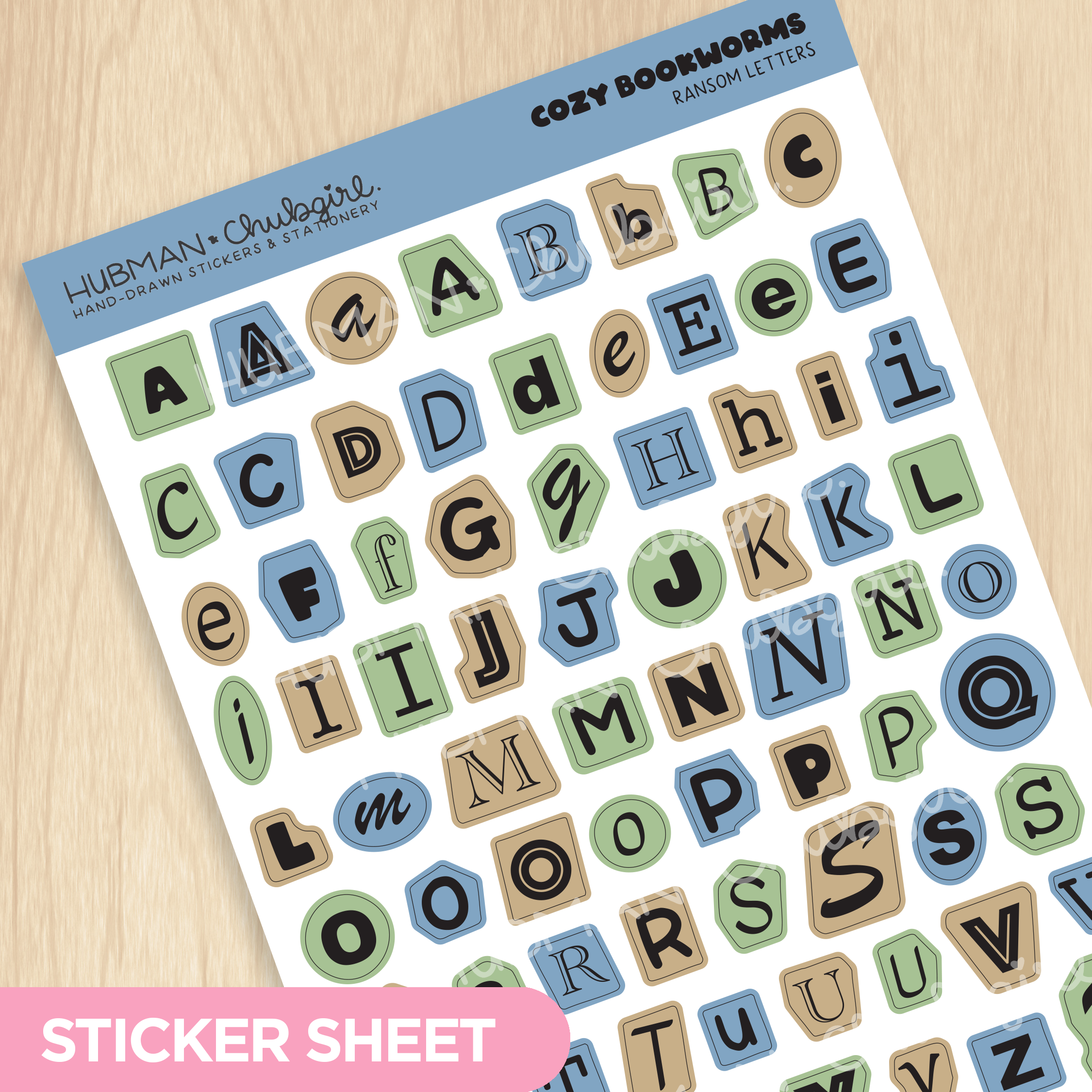 Cozy Bookworms Ransom Letters