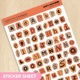 Capy Autumn Ransom Letters
