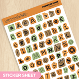 Pumpkin Spice Ransom Letters