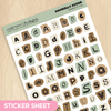 Squirrelly Acorn Ransom Letters