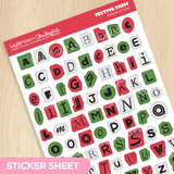Festive Farm Ransom Letters