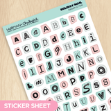 Holiday Happy Mail Ransom Letters