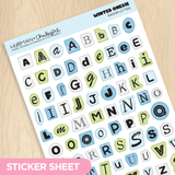 Winter Onesie Town Ransom Letters