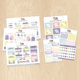 Slumber Party Journaling Extras Sticker Set