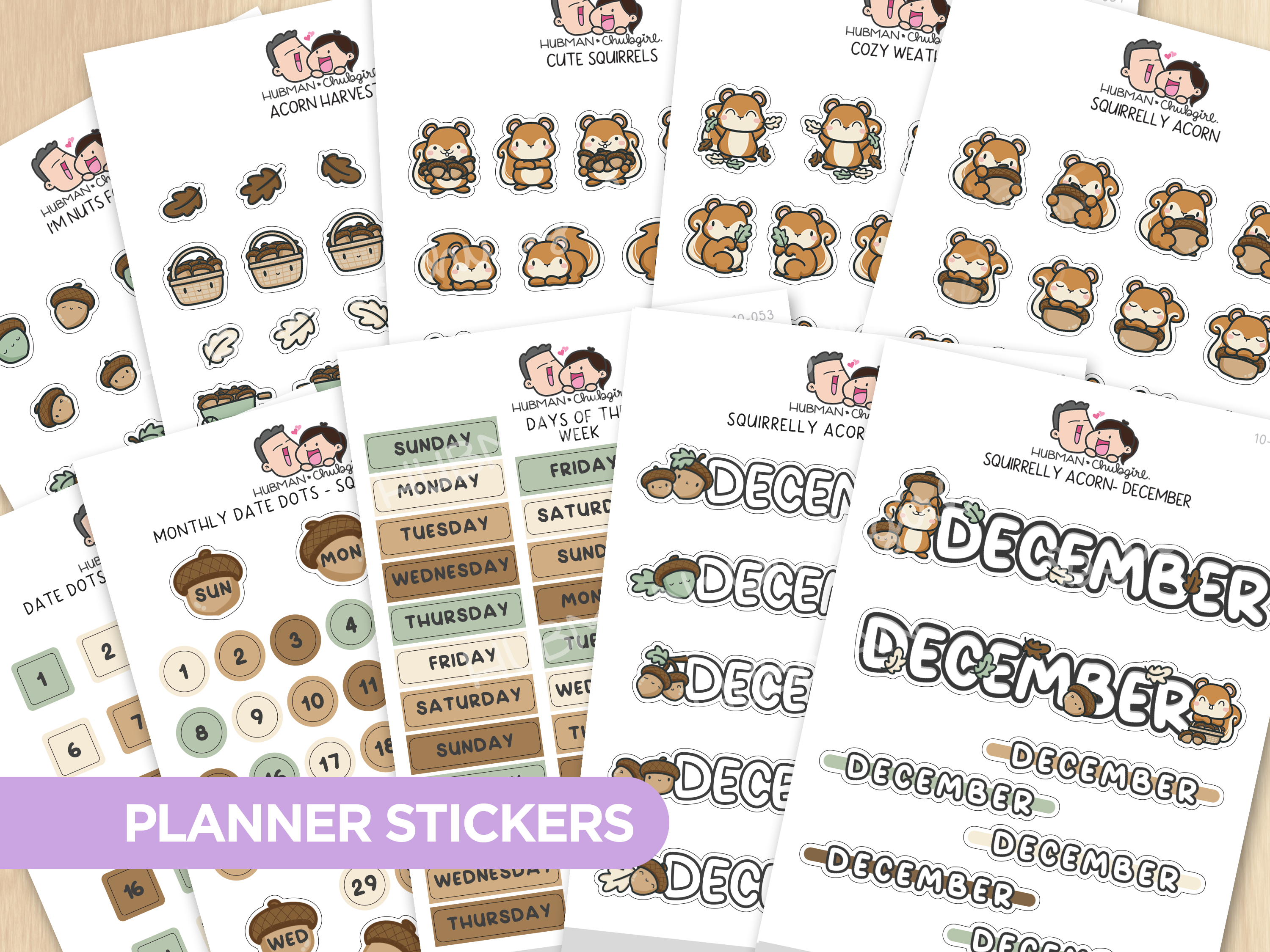 Squirrelly Acorn Journal Pack