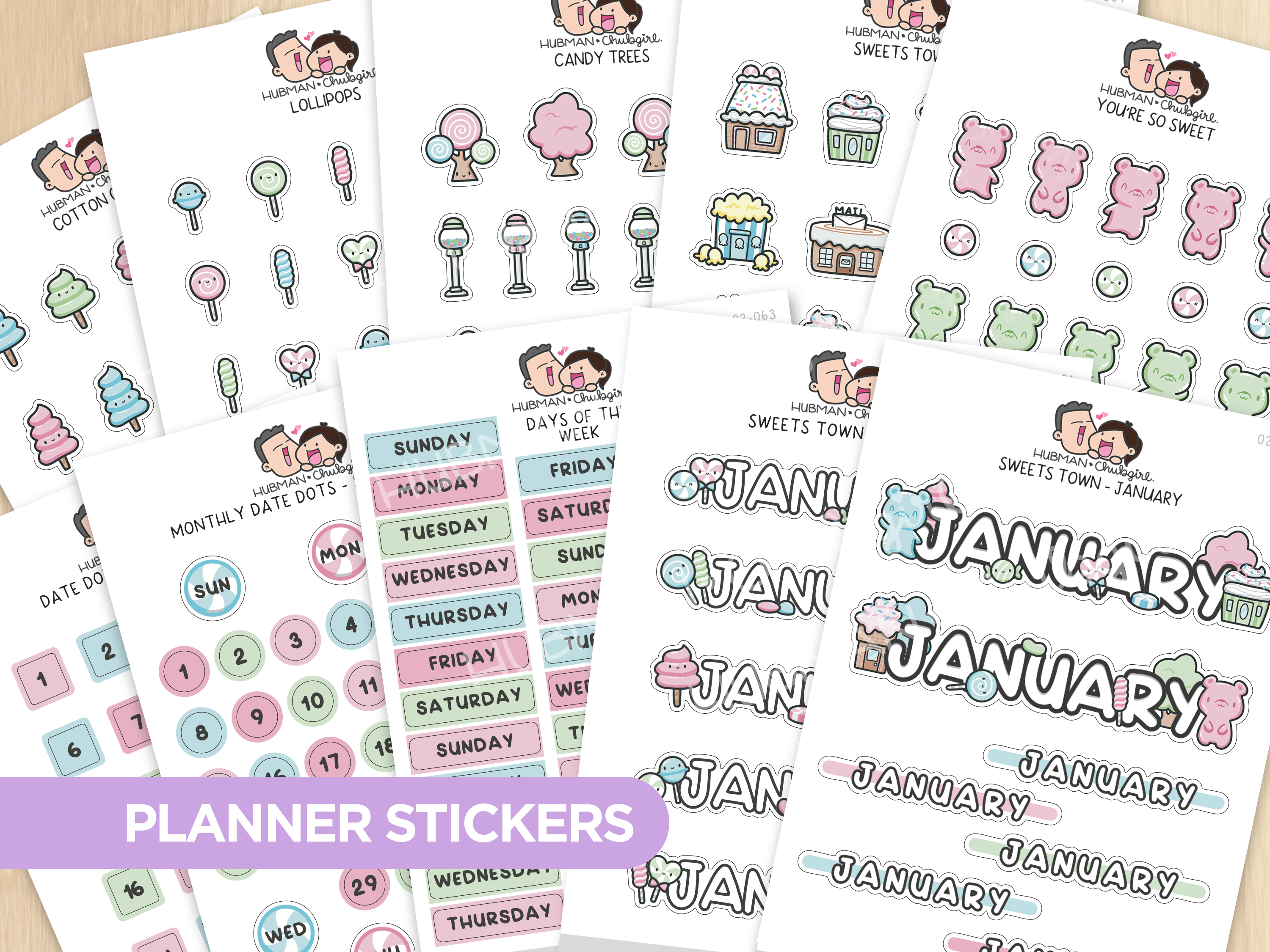 Sweets Town Journal Pack