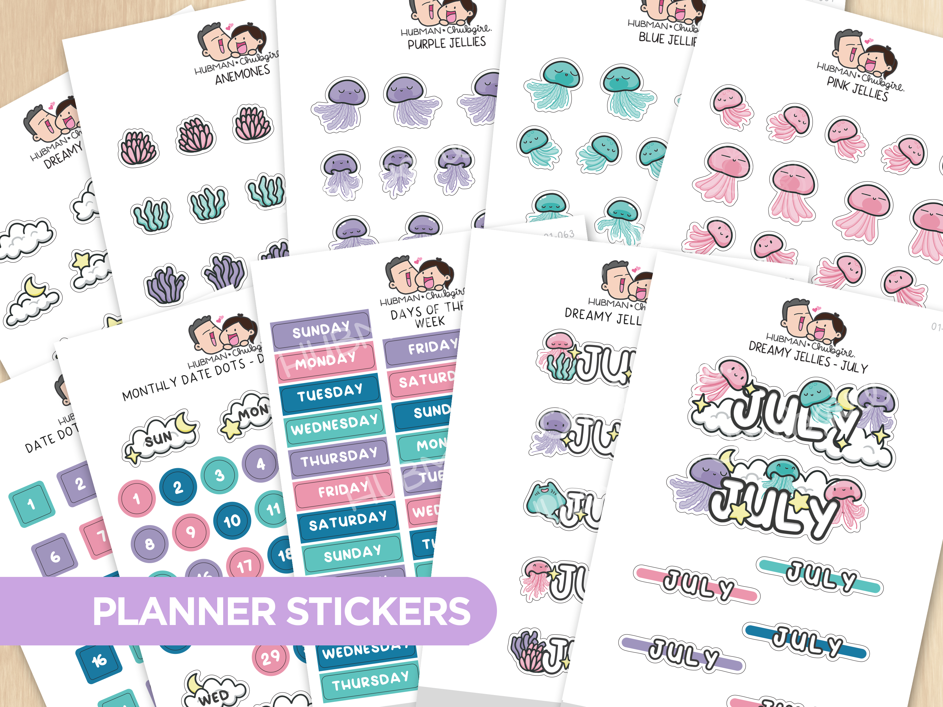 Dreamy Jellies Journal Pack