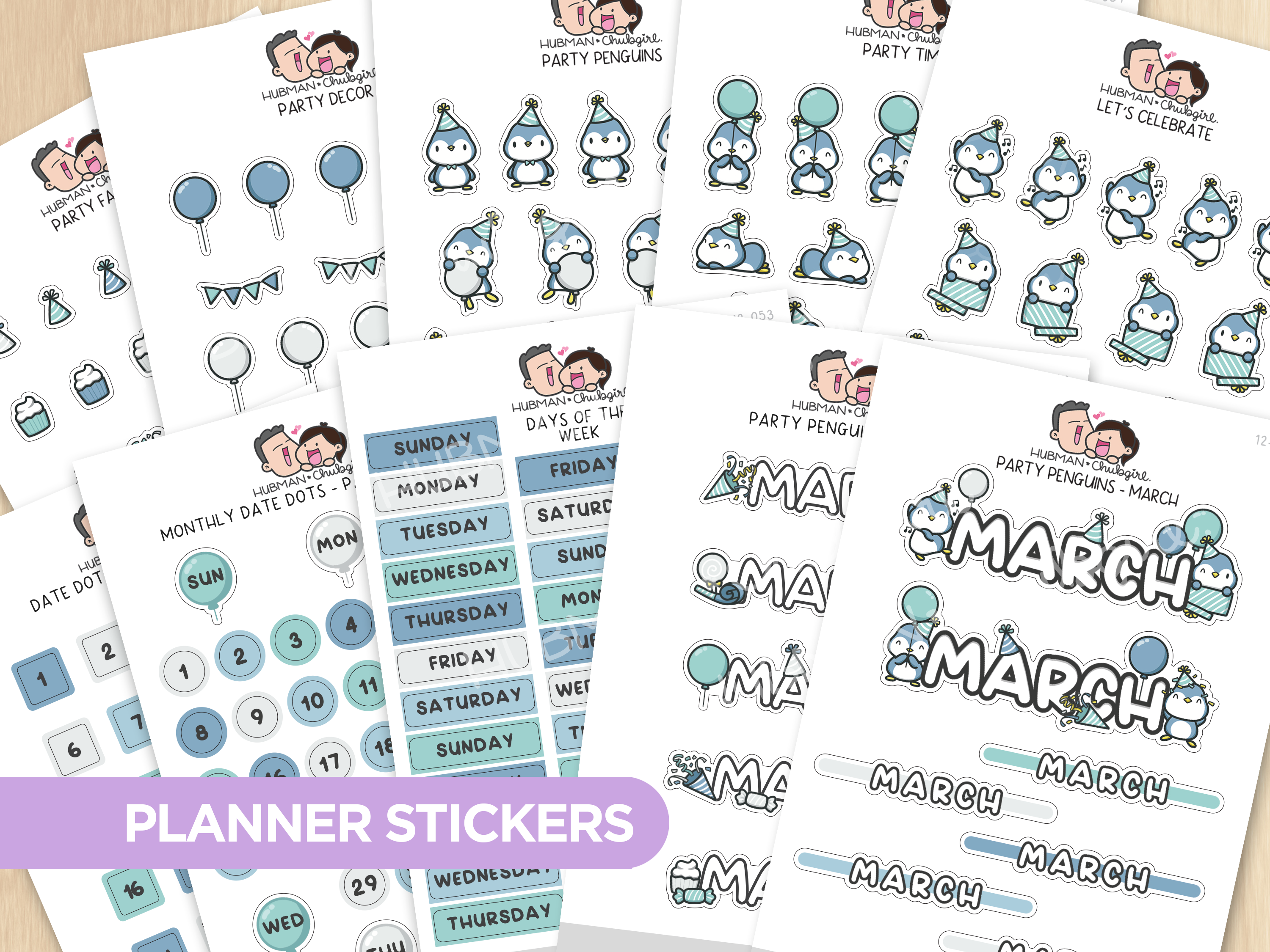 Party Penguins Journal Pack