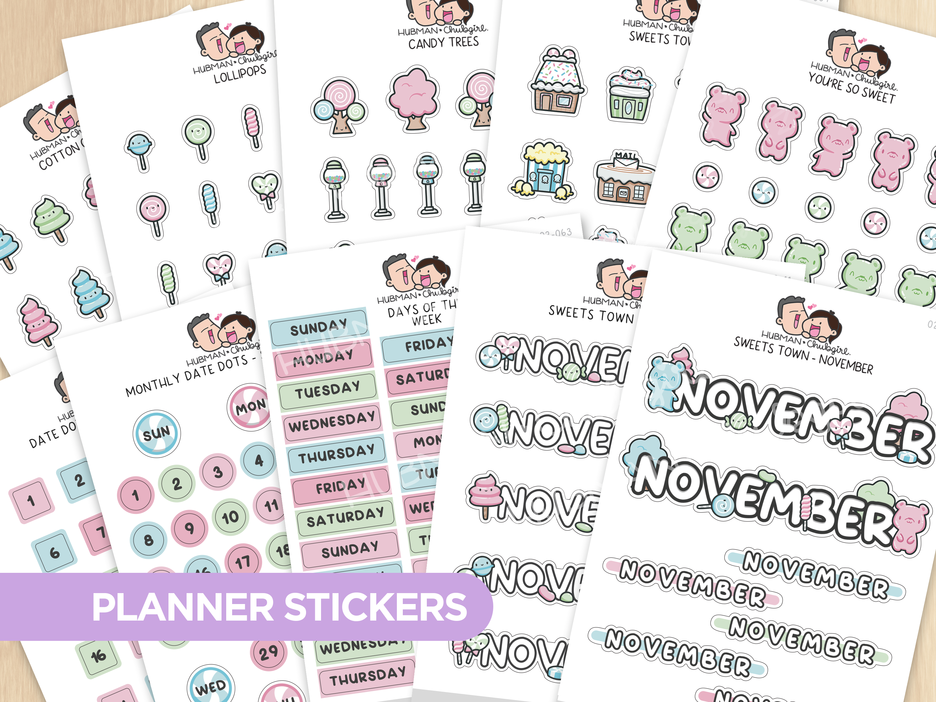 Sweets Town Journal Pack