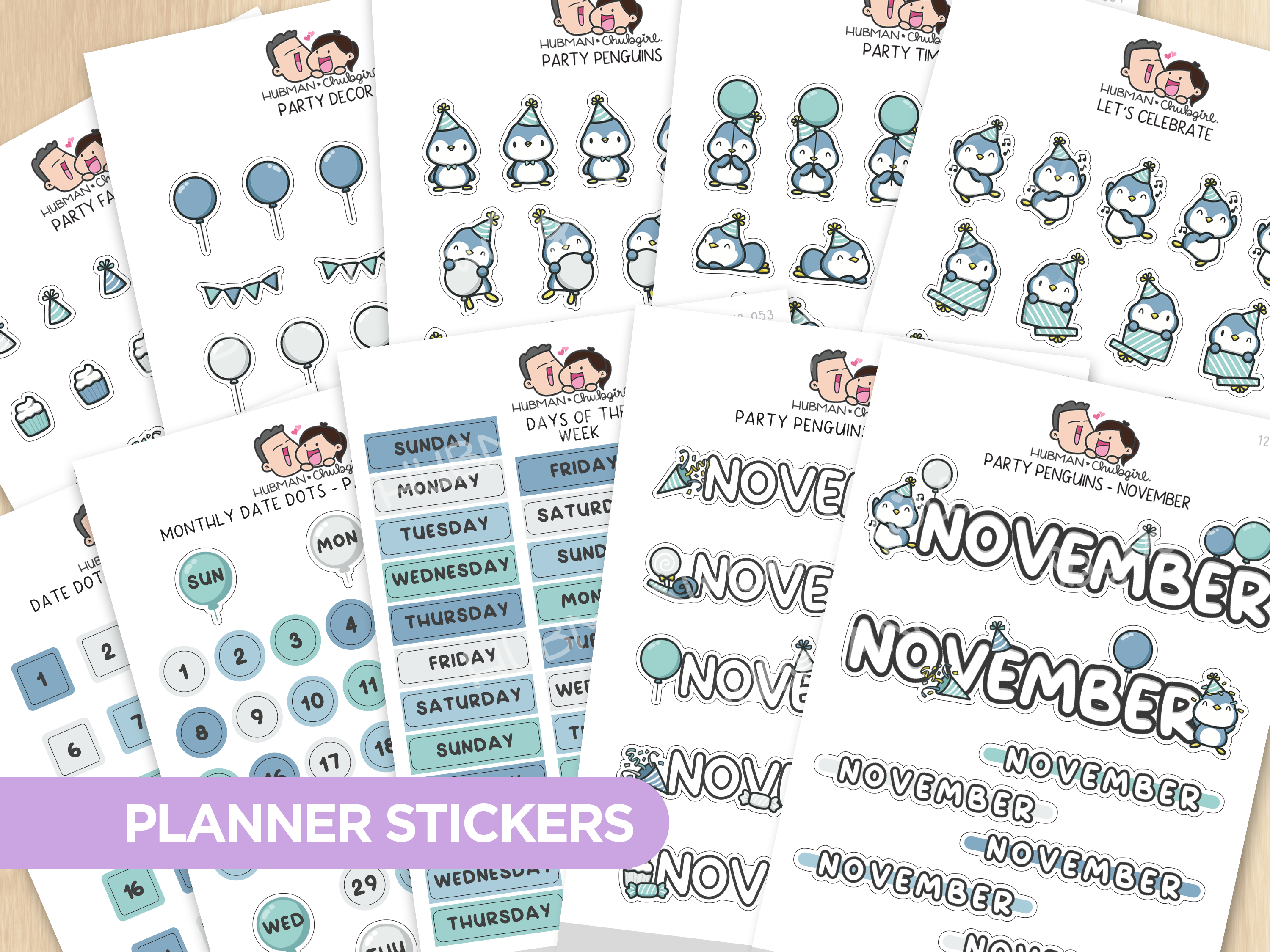 Party Penguins Journal Pack