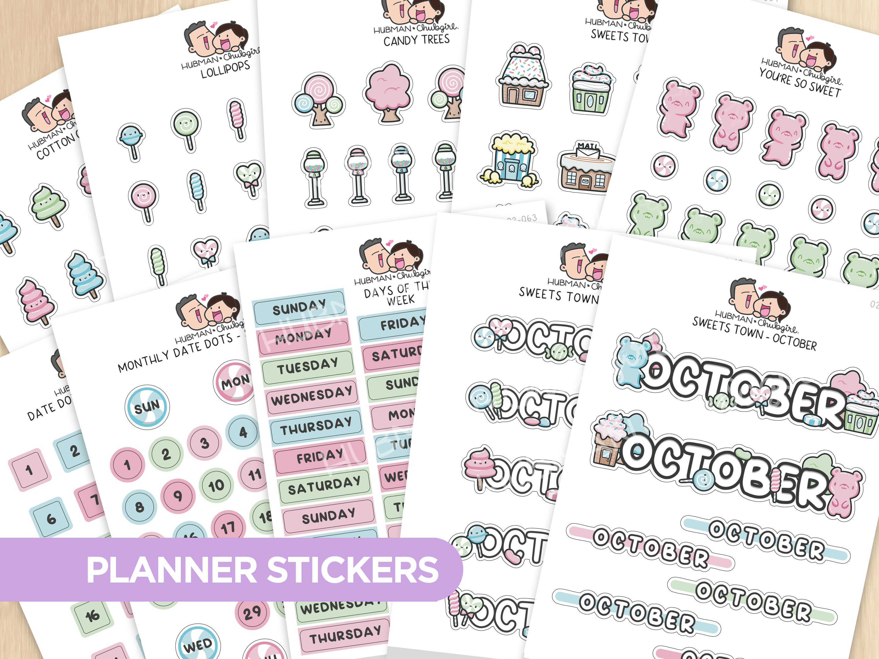 Sweets Town Journal Pack