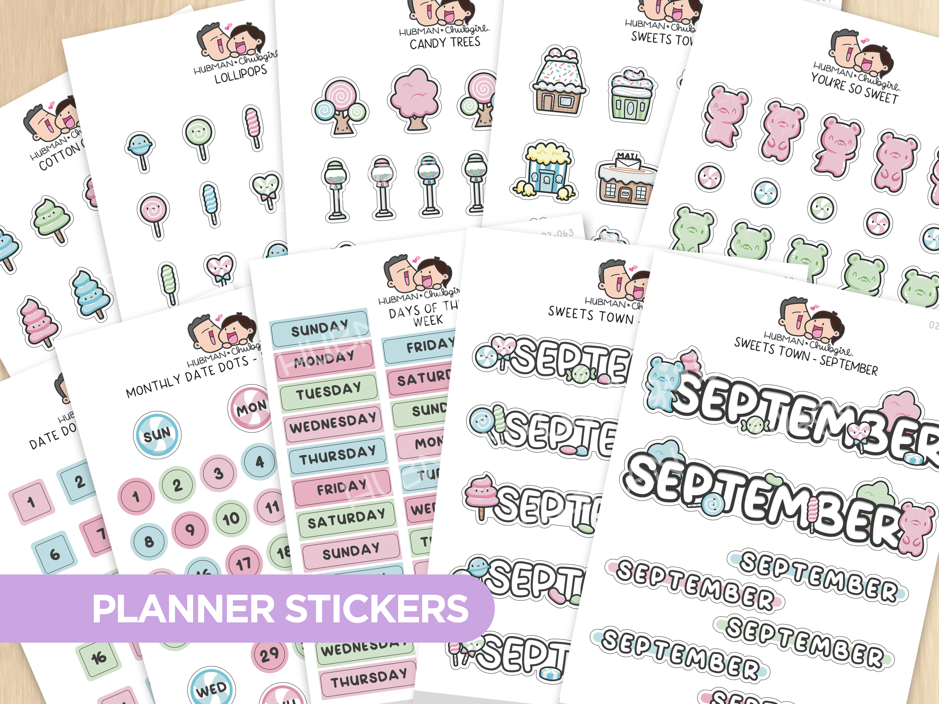 Sweets Town Journal Pack