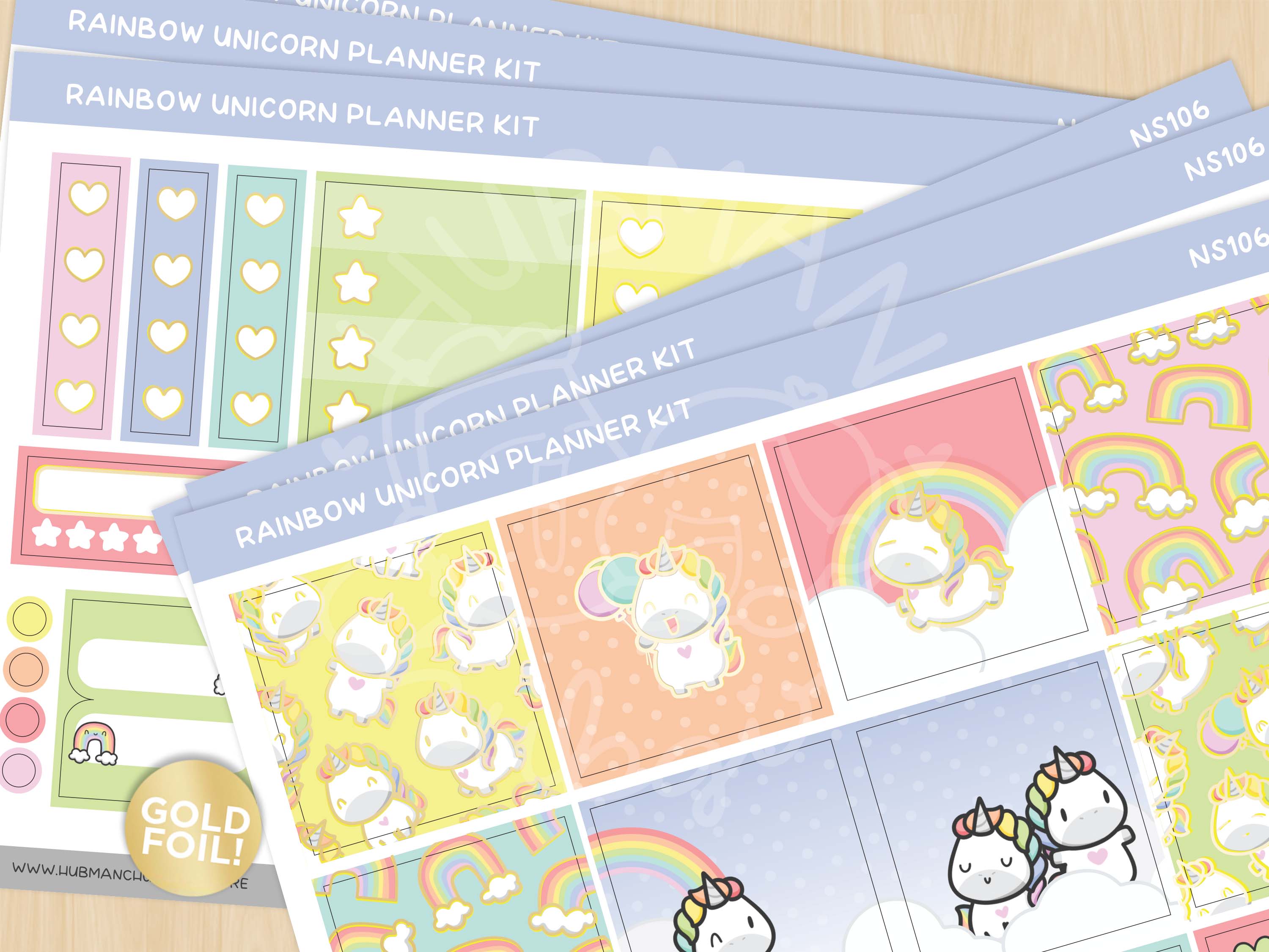Rainbow Unicorns Box Set