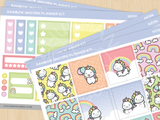 Rainbow Unicorns Planner Kit  (Set of 6)