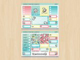 Summer Otters Mini Planner Kit (Set of 2)