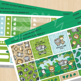 Safari Adventure Planner Kit (Set of 6)