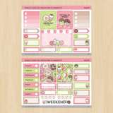 Donuts and Icecream Mini Planner Kit (Set of 2)