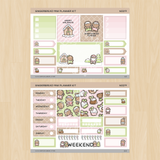 Gingerbread Mini Planner Kit