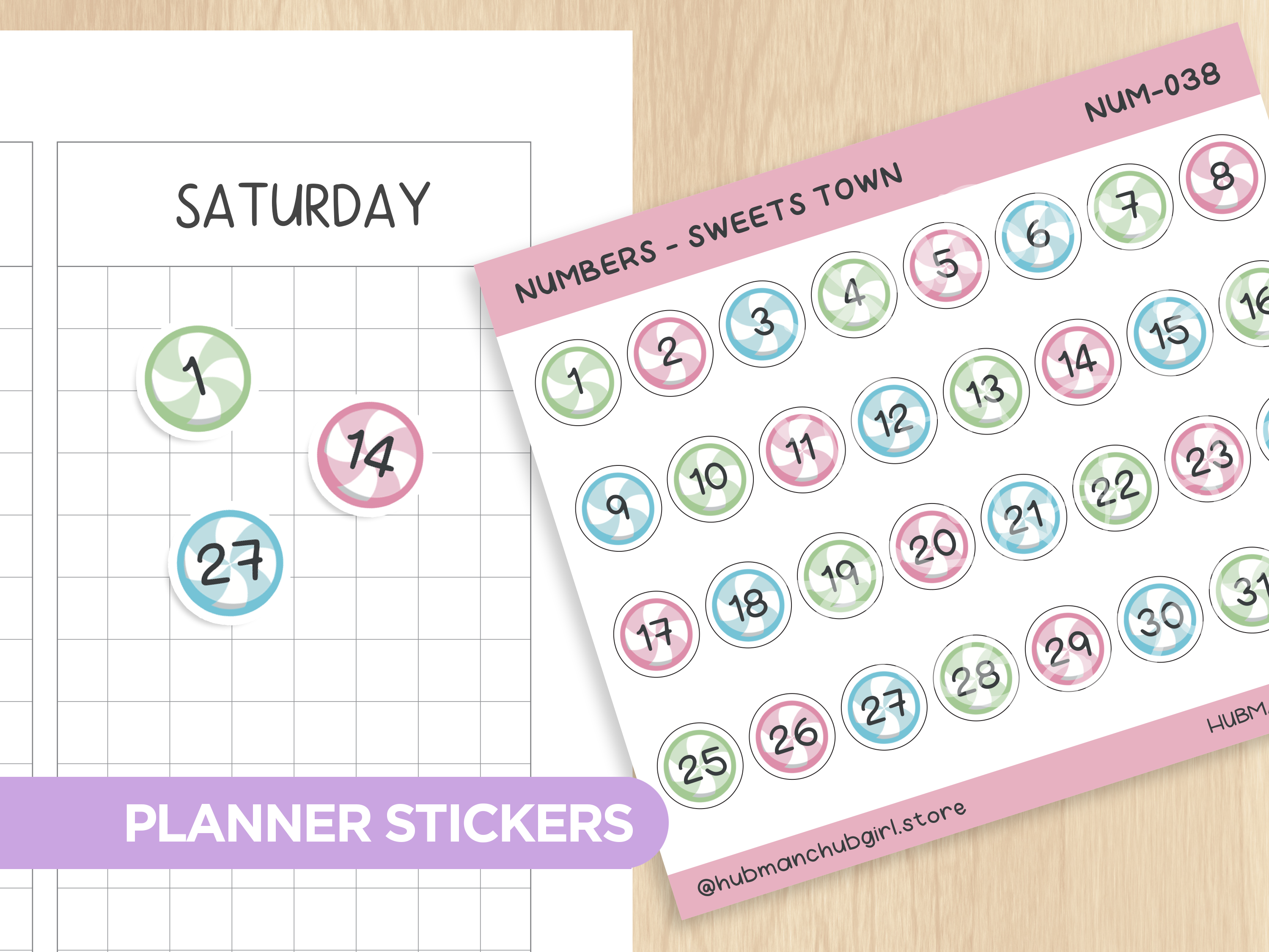 Sweets Town Journaling Add-On