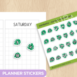 Safari Adventure Journaling Extras Sticker Set